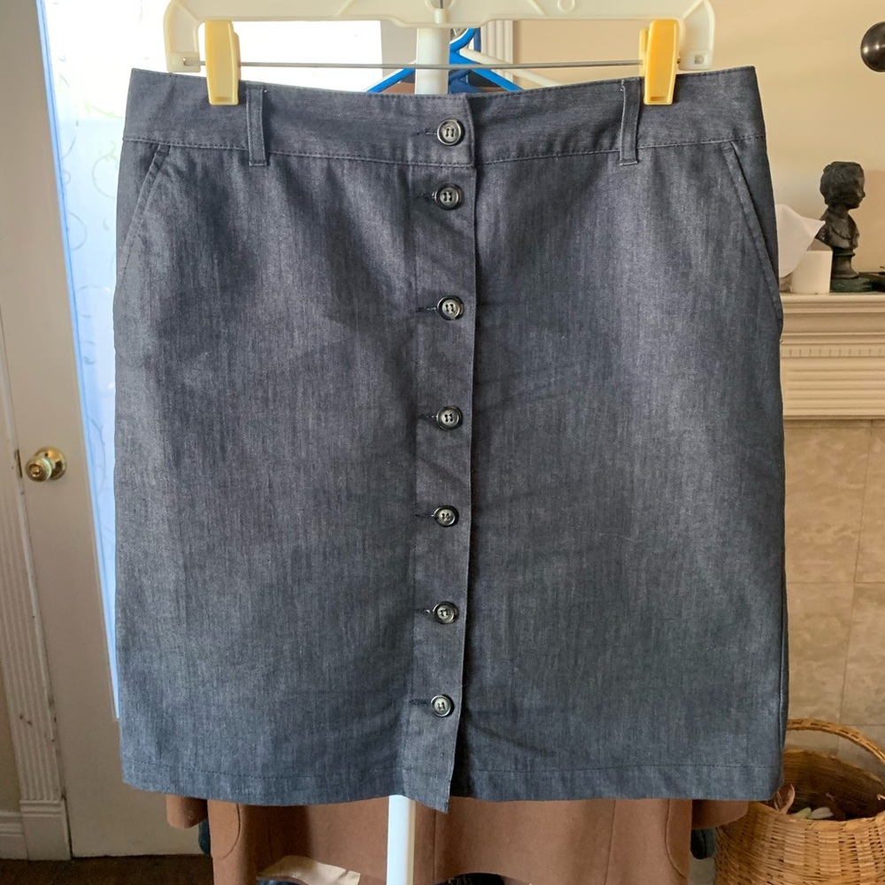Button Down Skirt - image 1